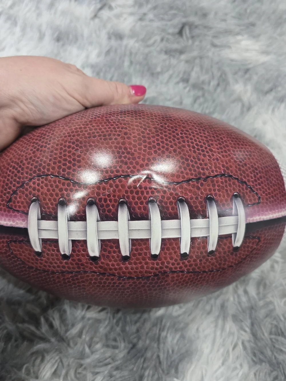 Vintage Planters Football Stadium Tin Nut Tray — Green & Yellow
